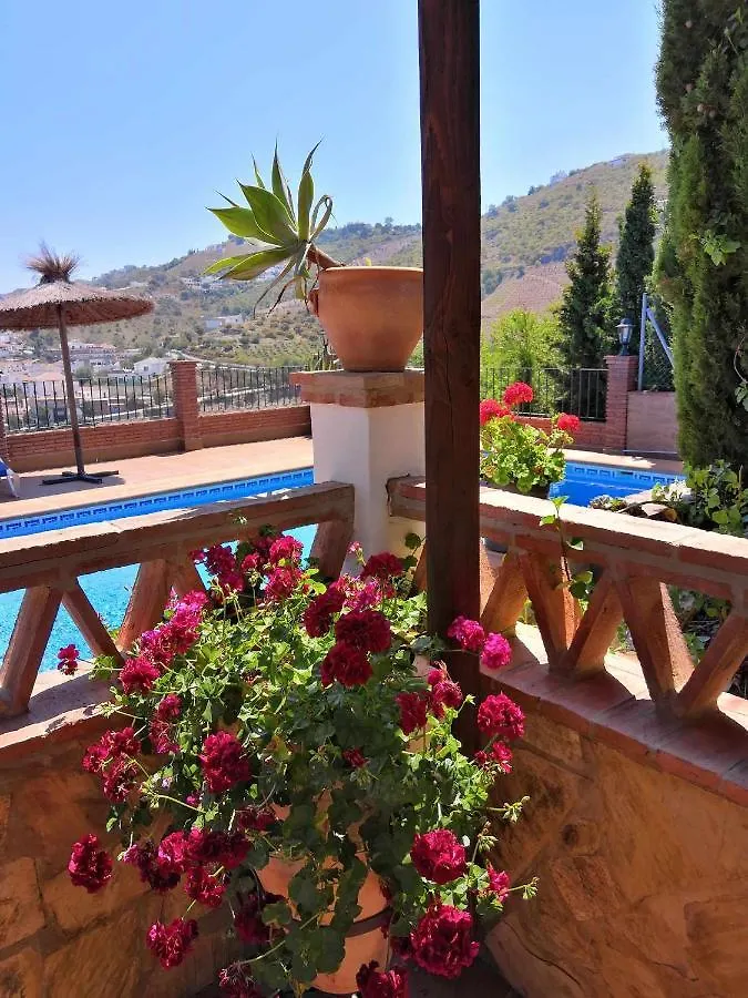 Casa Mirador Las Claras Con Piscina Privada Jardin Iznate Casa de Férias