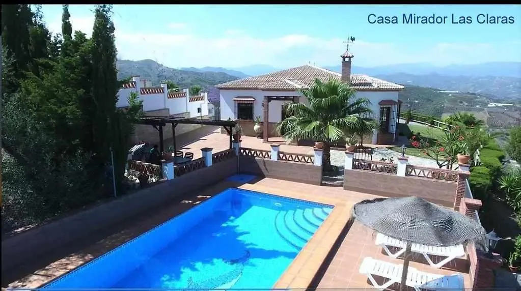 Casa de Férias Casa Mirador Las Claras Con Piscina Privada Jardin Iznate Espanha